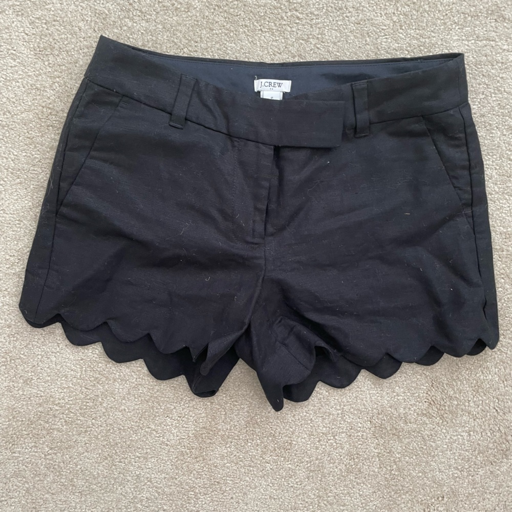 J Crew Scallop Shorts